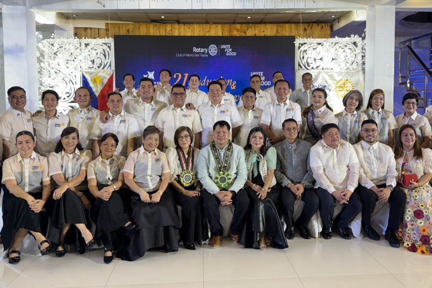 Rotary Club of Metro East Taytay Marks Leadership Transition at 21st Induction and 20th Handover Ceremony thumbnail