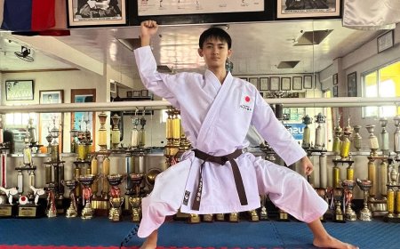 Between Schoolwork and Sparring: Chris De Guzman Takes His Next Step in Karate