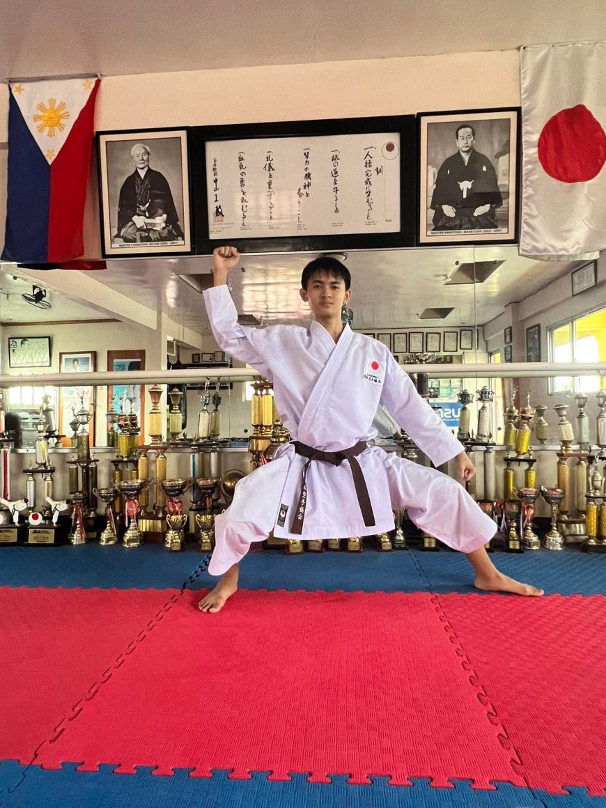 Between Schoolwork and Sparring: Chris De Guzman Takes His Next Step in Karate